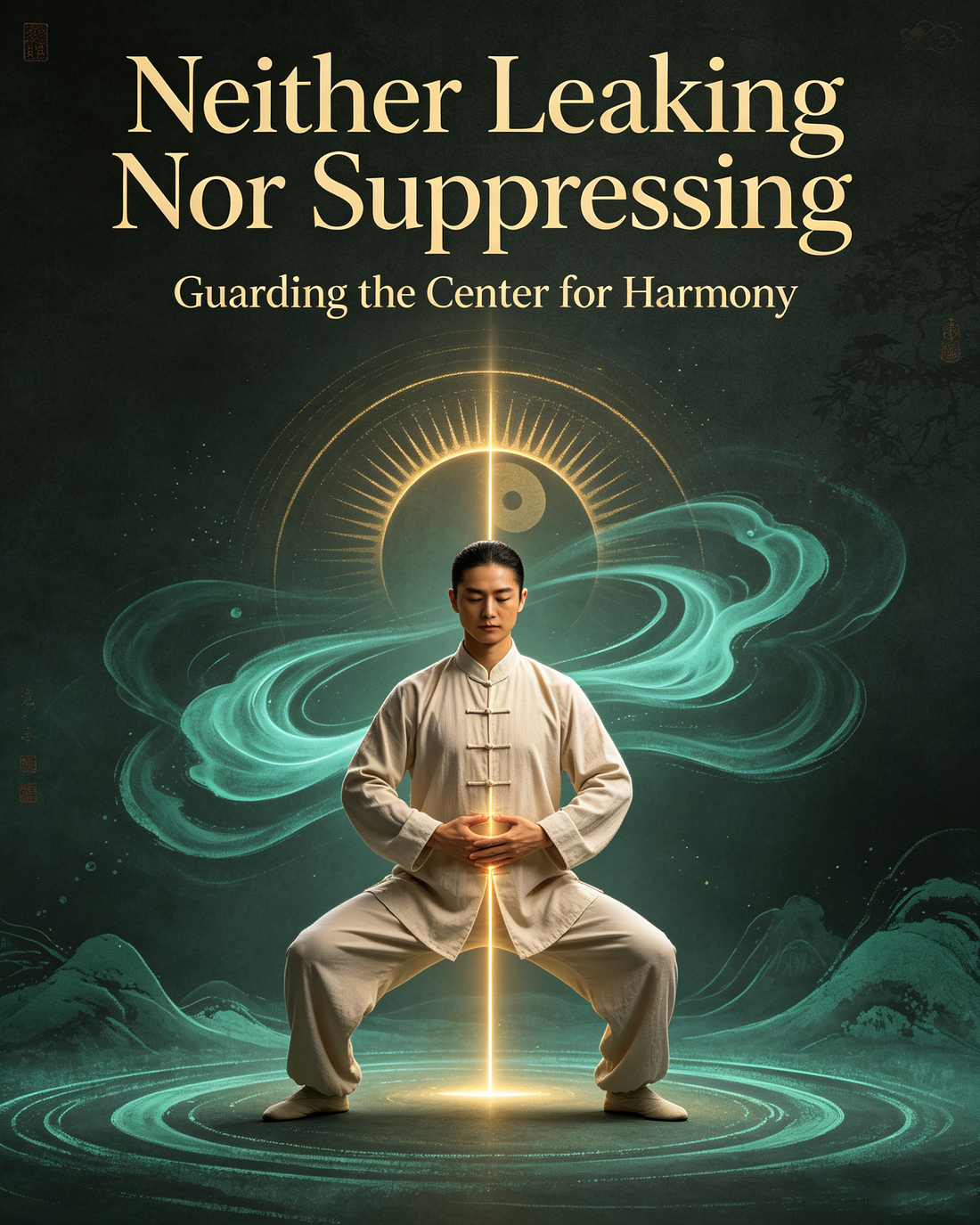 Neither Leaking Nor Suppressing, Guarding the Center to Achieve Harmony: The Taoist Approach to Sexual Energy Cultivation