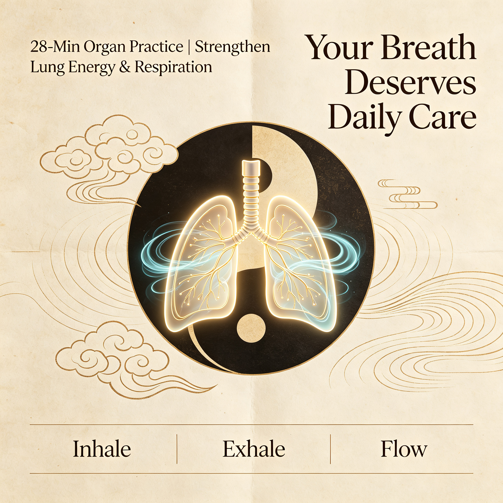 28-Min Organ Practice | Strengthen Lung Energy & Respiration