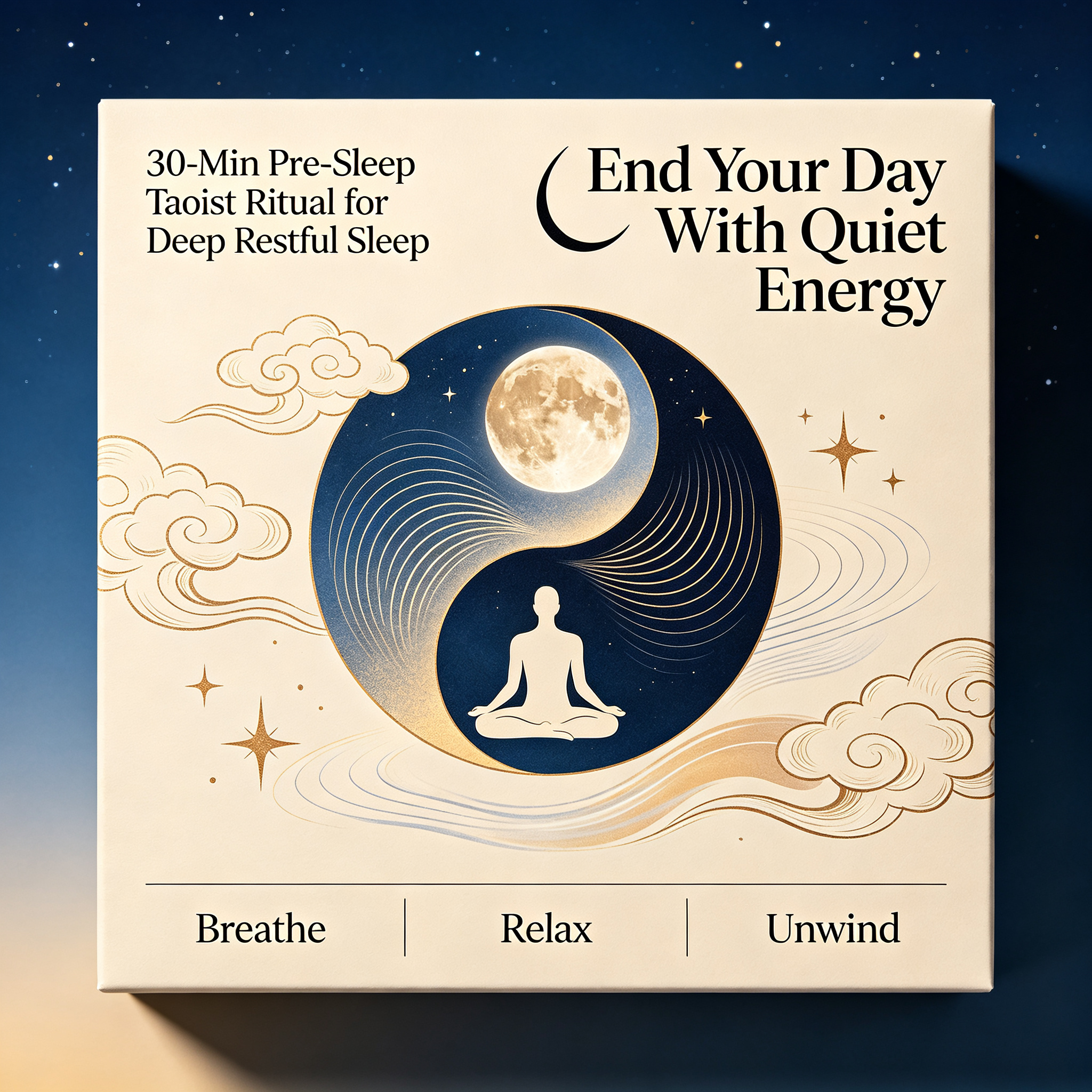 30-Min Pre-Sleep Taoist Ritual for Deep Restful Sleep
