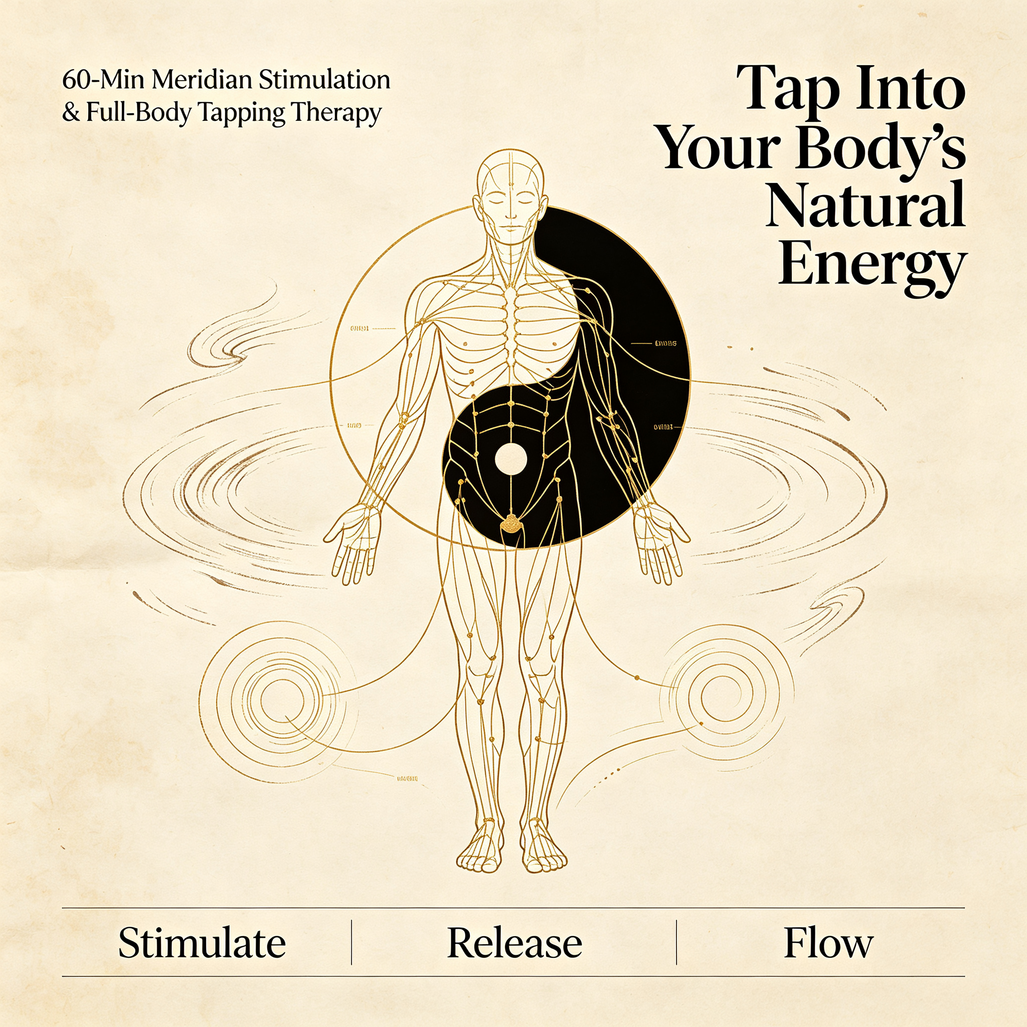 60-Min Meridian Stimulation & Full-Body Tapping Therapy