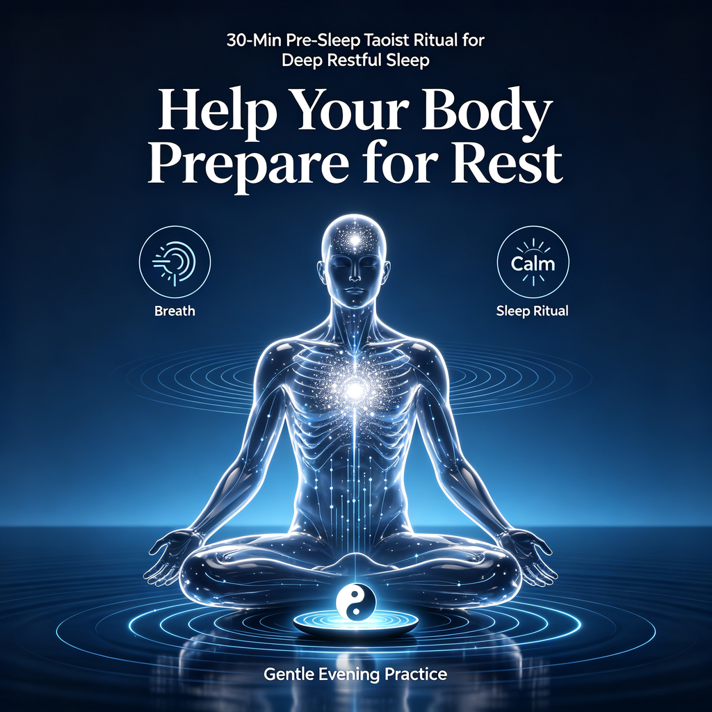 30-Min Pre-Sleep Taoist Ritual for Deep Restful Sleep