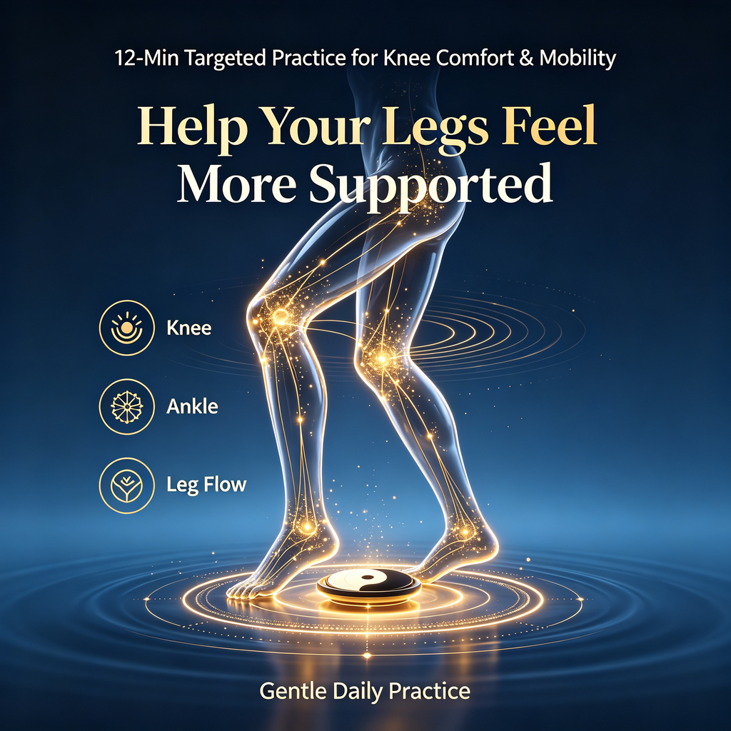 12-Min Targeted Practice for Knee Comfort & Mobility