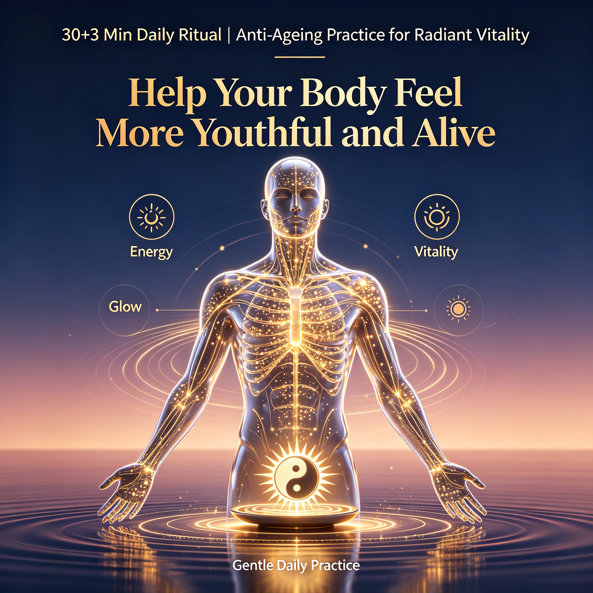 30+3 Min Daily Ritual | Anti-Ageing Practice for Radiant Vitality