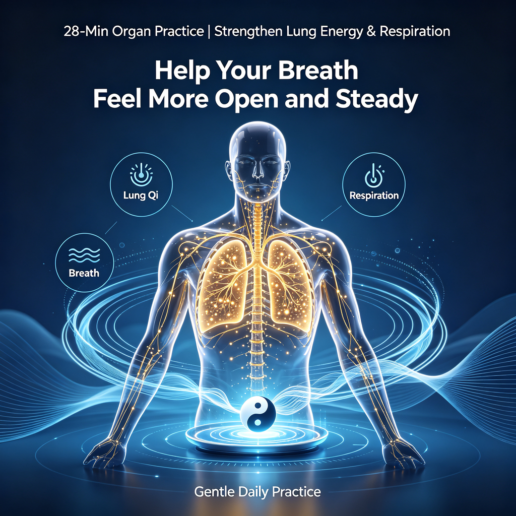 28-Min Organ Practice | Strengthen Lung Energy & Respiration