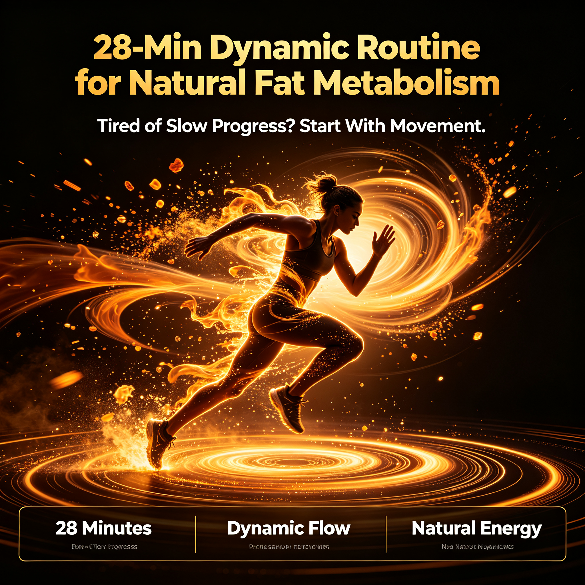 28-Min Dynamic Routine for Natural Fat Metabolism
