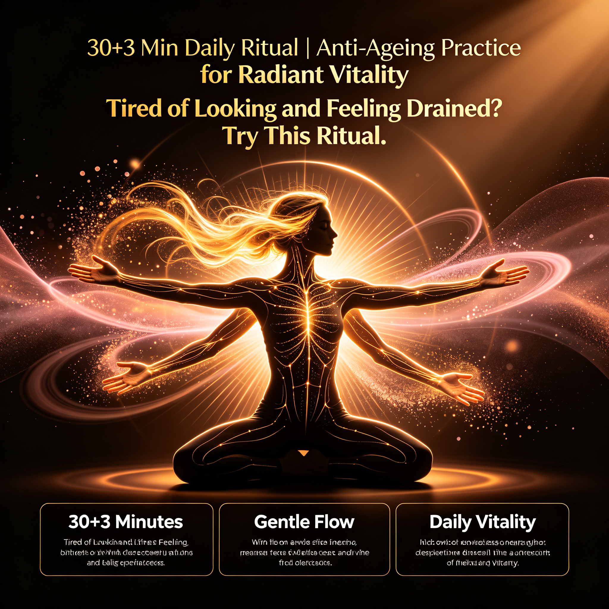 30+3 Min Daily Ritual | Anti-Ageing Practice for Radiant Vitality