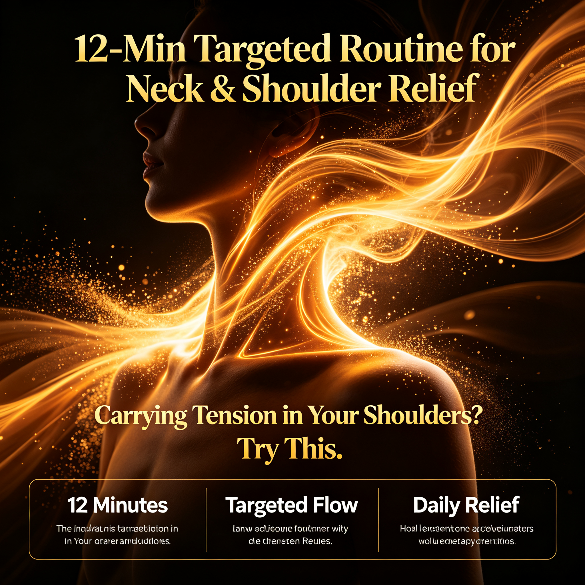 12-Min Targeted Routine for Neck & Shoulder Relief