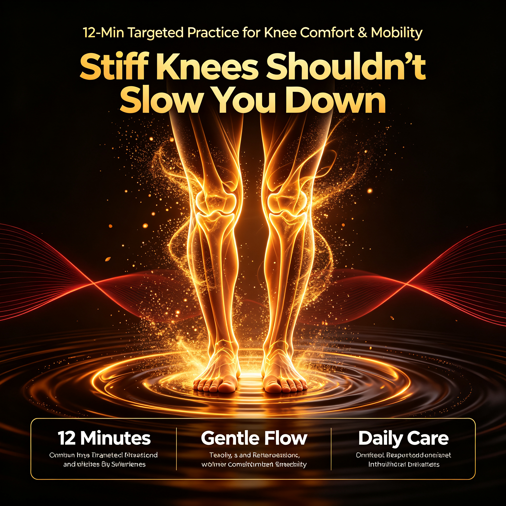 12-Min Targeted Practice for Knee Comfort & Mobility