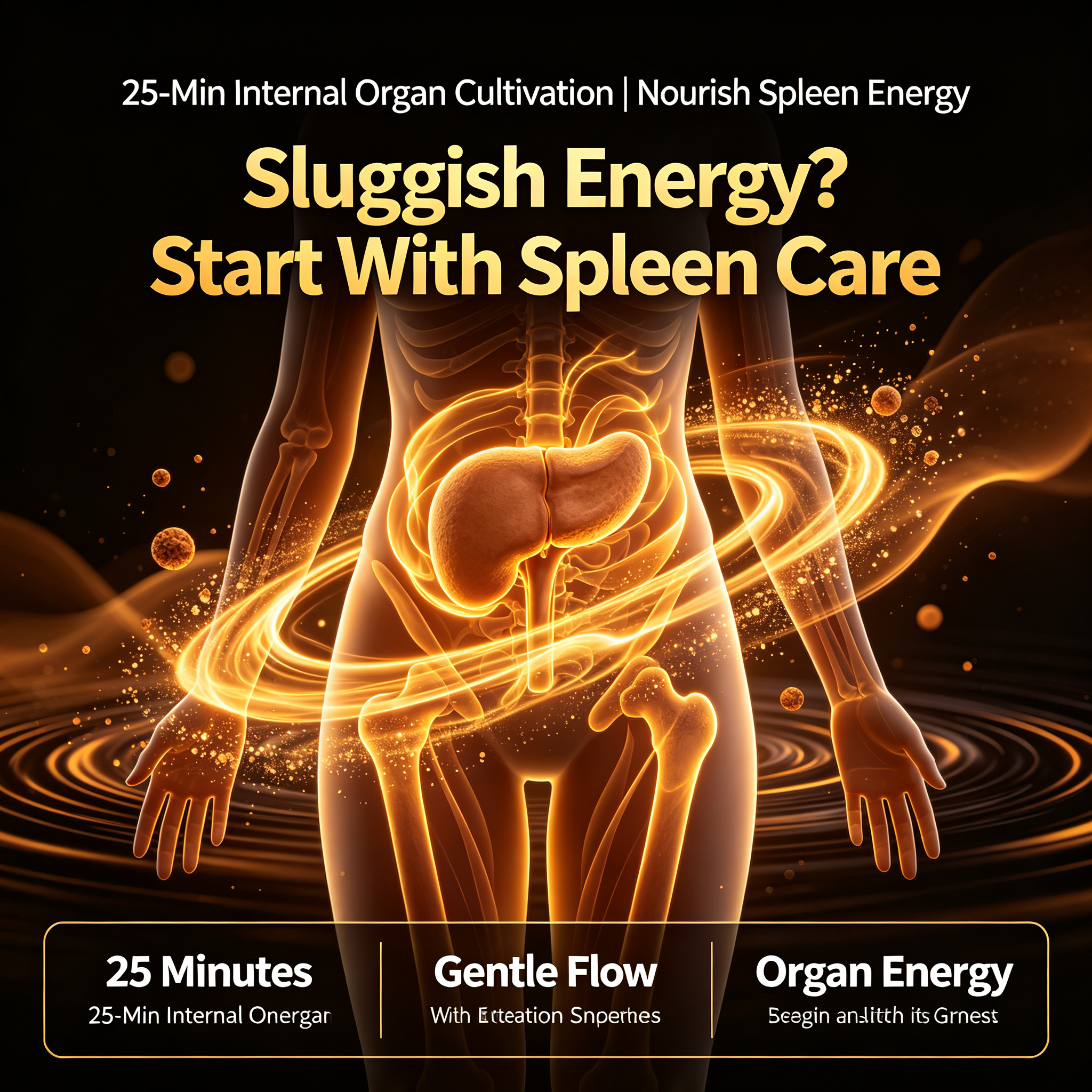 25-Min Internal Organ Cultivation | Nourish Spleen Energy