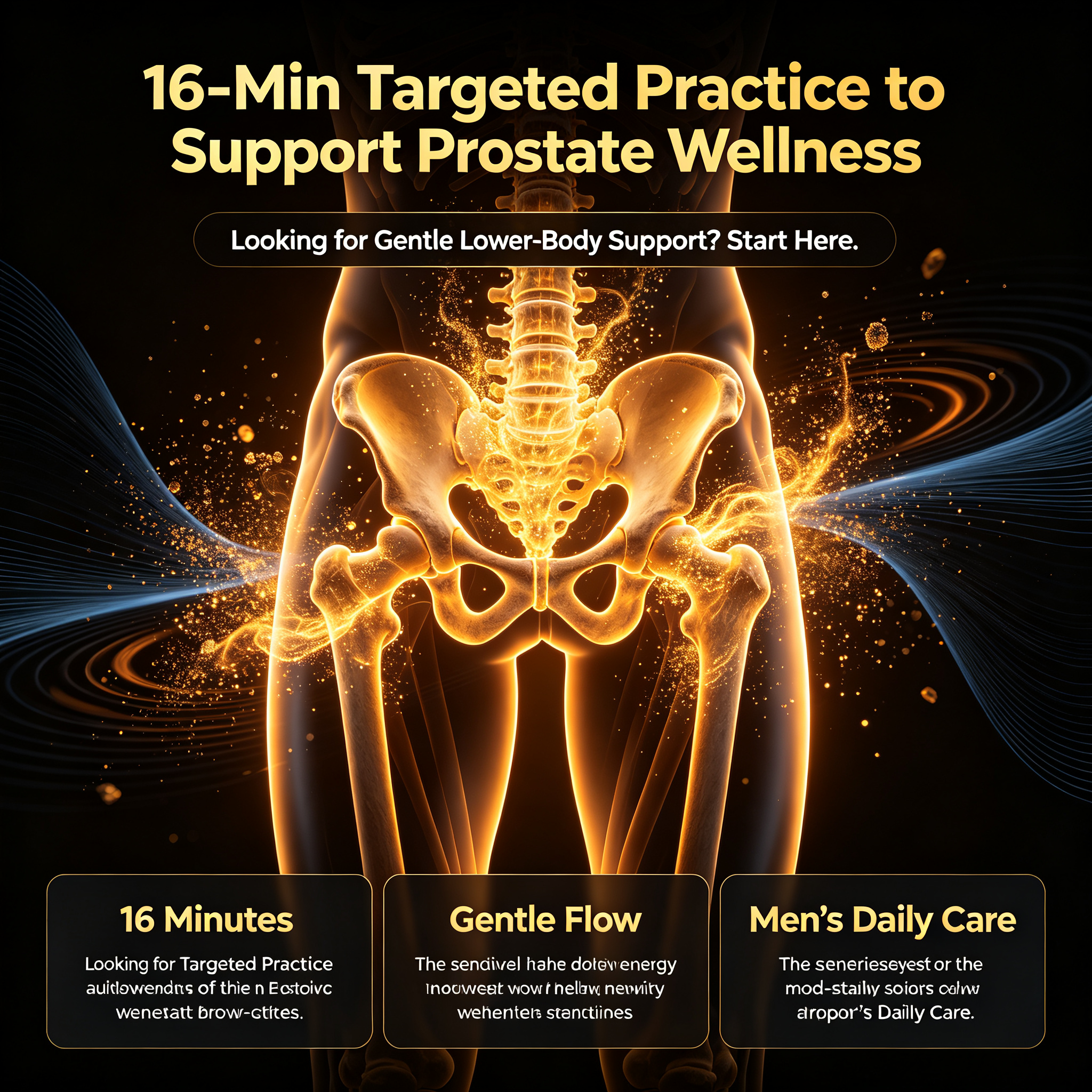 16-Min Targeted Practice to Support Prostate Wellness