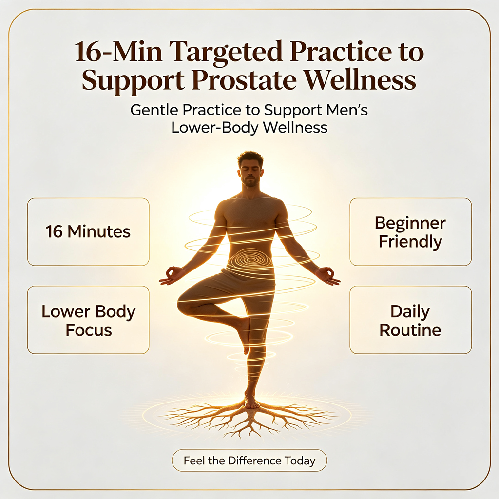 16-Min Targeted Practice to Support Prostate Wellness