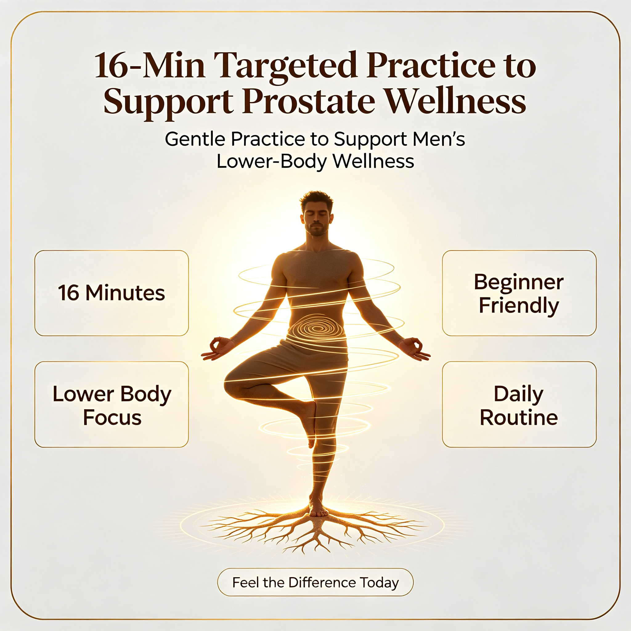 16-Min Targeted Practice to Support Prostate Wellness