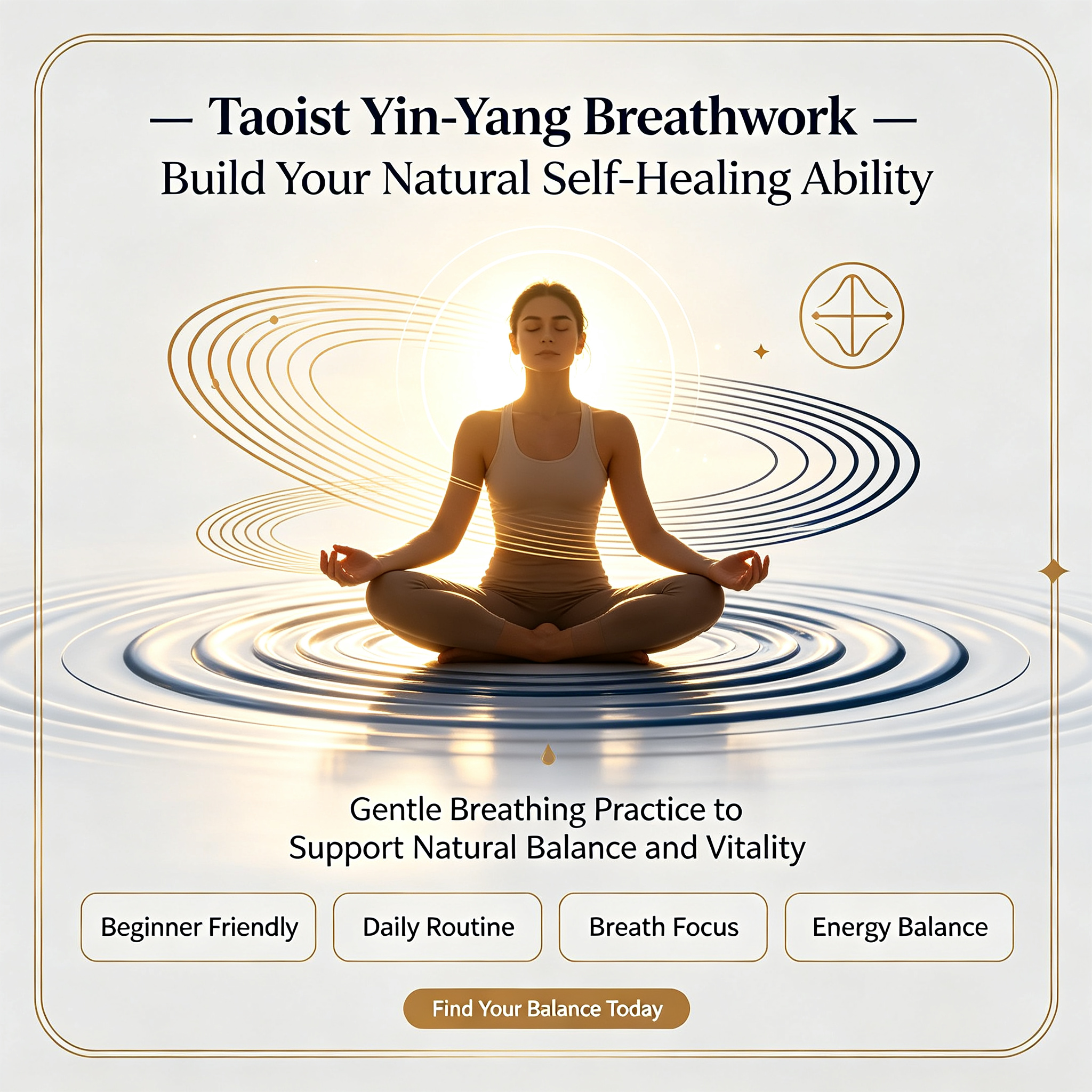 Taoist Yin-Yang Breathwork – Build Your Natural Self-Healing Ability