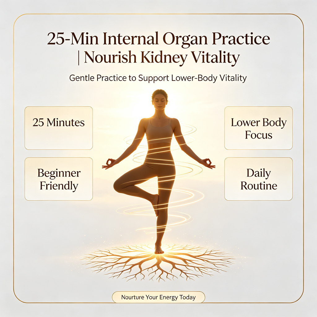 25-Min Internal Organ Practice | Nourish Kidney Vitality