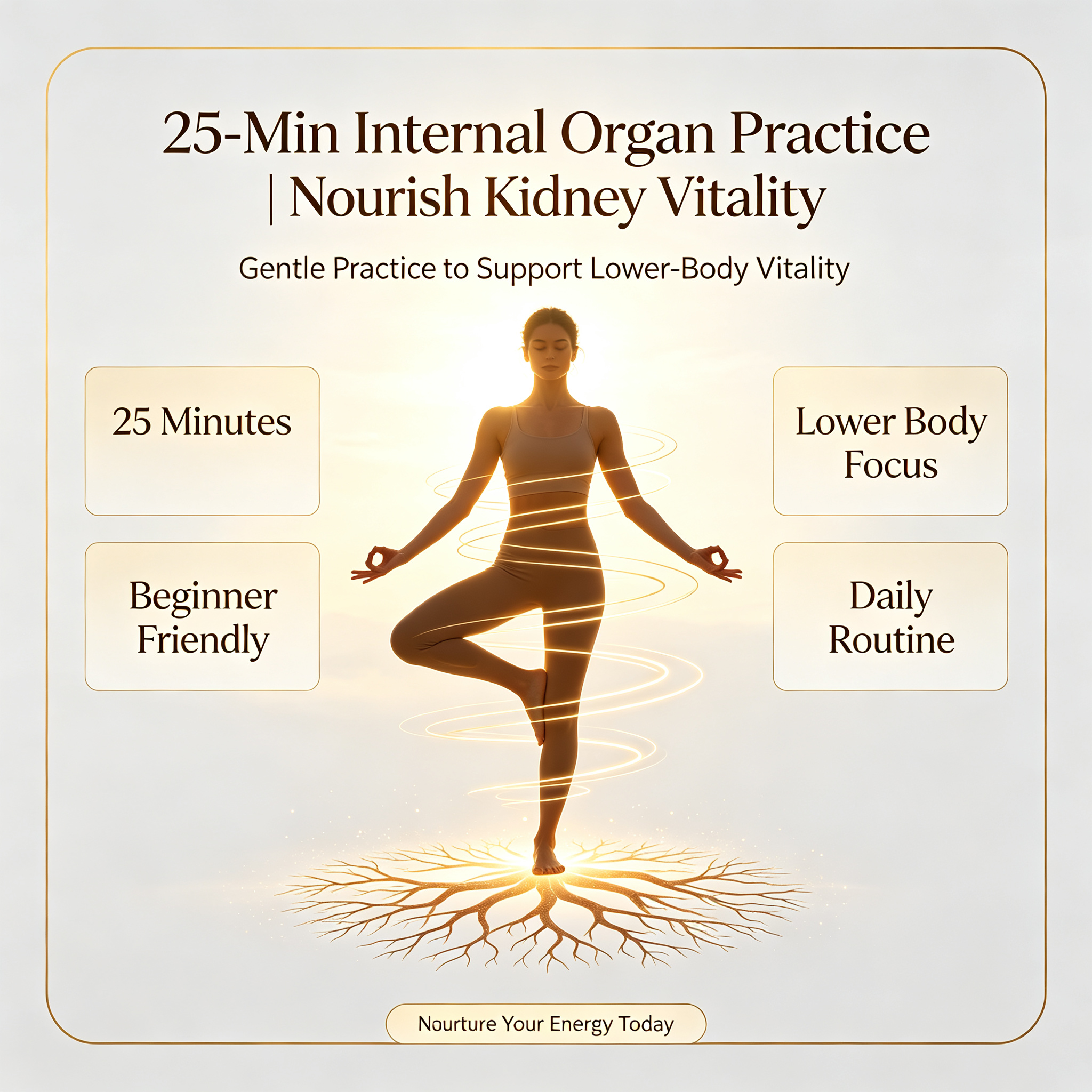 25-Min Internal Organ Practice | Nourish Kidney Vitality