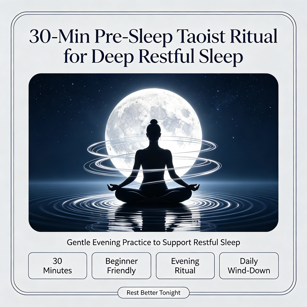 30-Min Pre-Sleep Taoist Ritual for Deep Restful Sleep