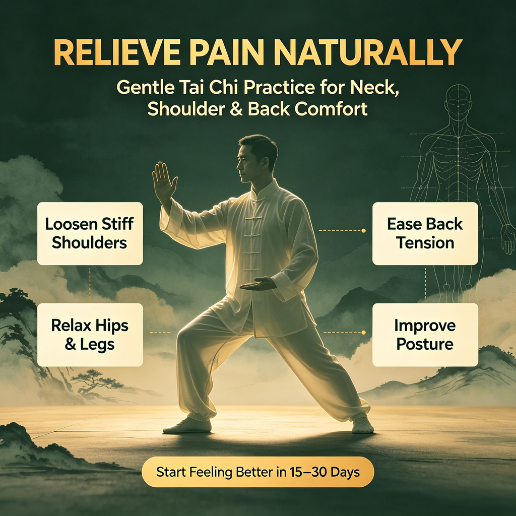9-Rotation Internal Jin Tai Chi Foundation Program | Relieve Pain & Boost Vital Energy