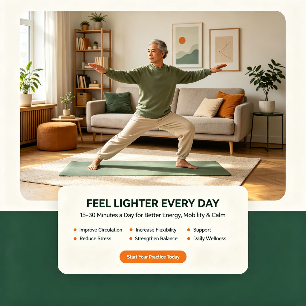 9-Rotation Internal Jin Tai Chi Foundation Program | Relieve Pain & Boost Vital Energy