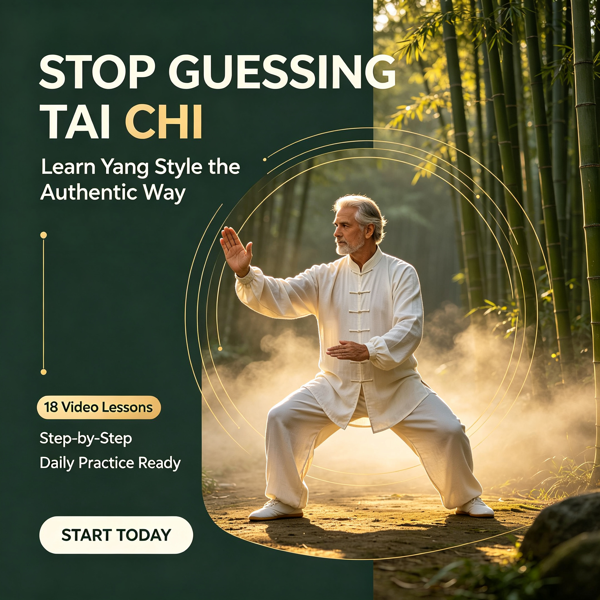 Nine Heavenly Evolving Forms - Yang Style Tai Chi Complete Course