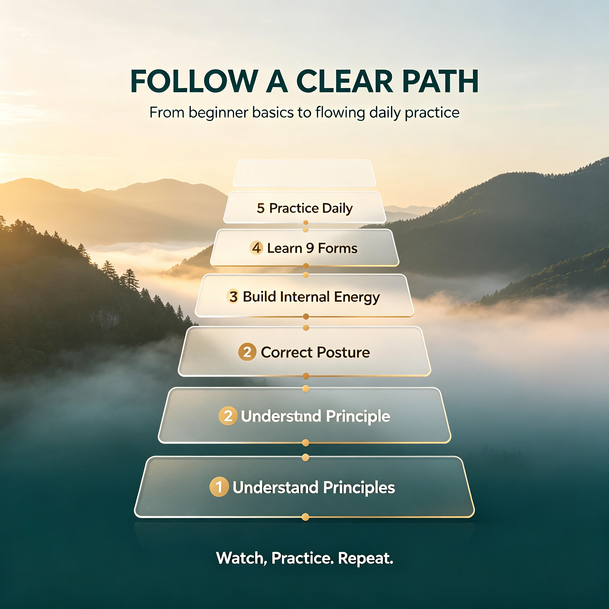 Nine Heavenly Evolving Forms - Yang Style Tai Chi Complete Course