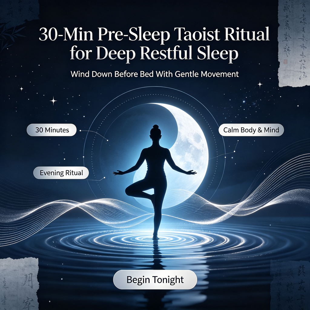 30-Min Pre-Sleep Taoist Ritual for Deep Restful Sleep