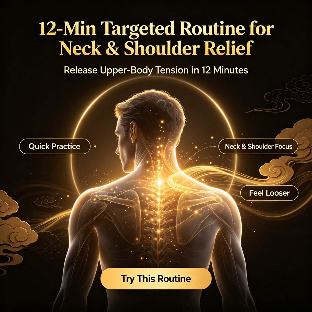 12-Min Targeted Routine for Neck & Shoulder Relief