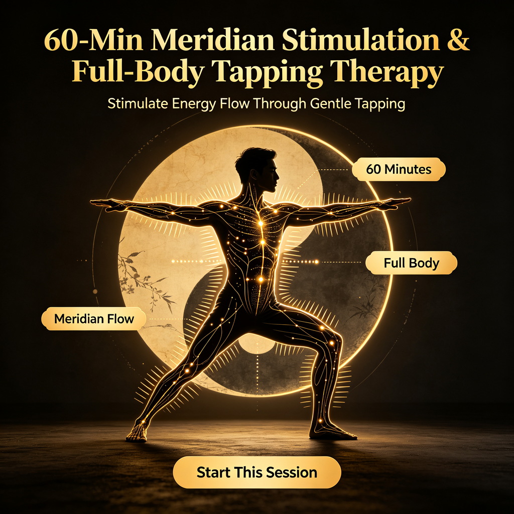 60-Min Meridian Stimulation & Full-Body Tapping Therapy