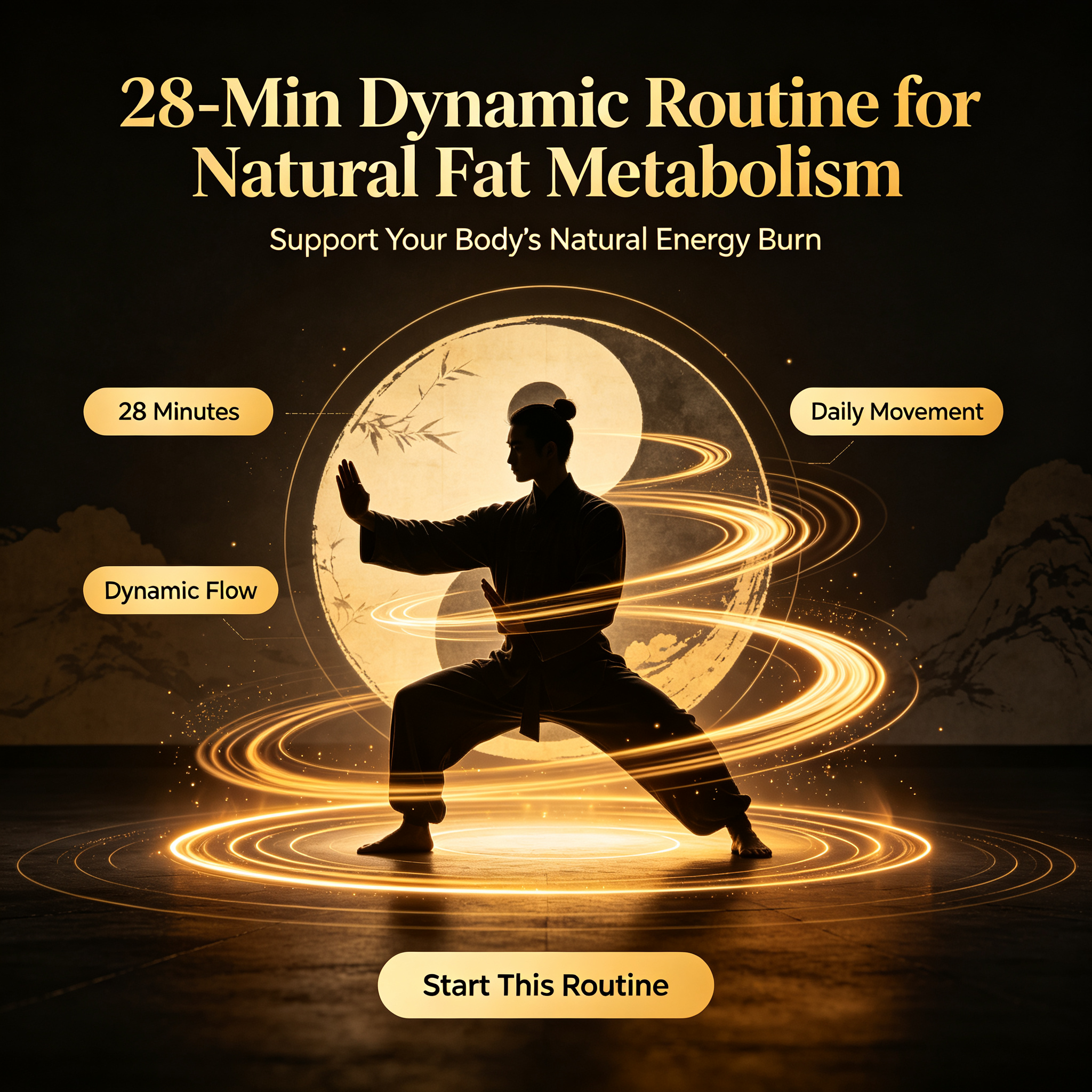 28-Min Dynamic Routine for Natural Fat Metabolism
