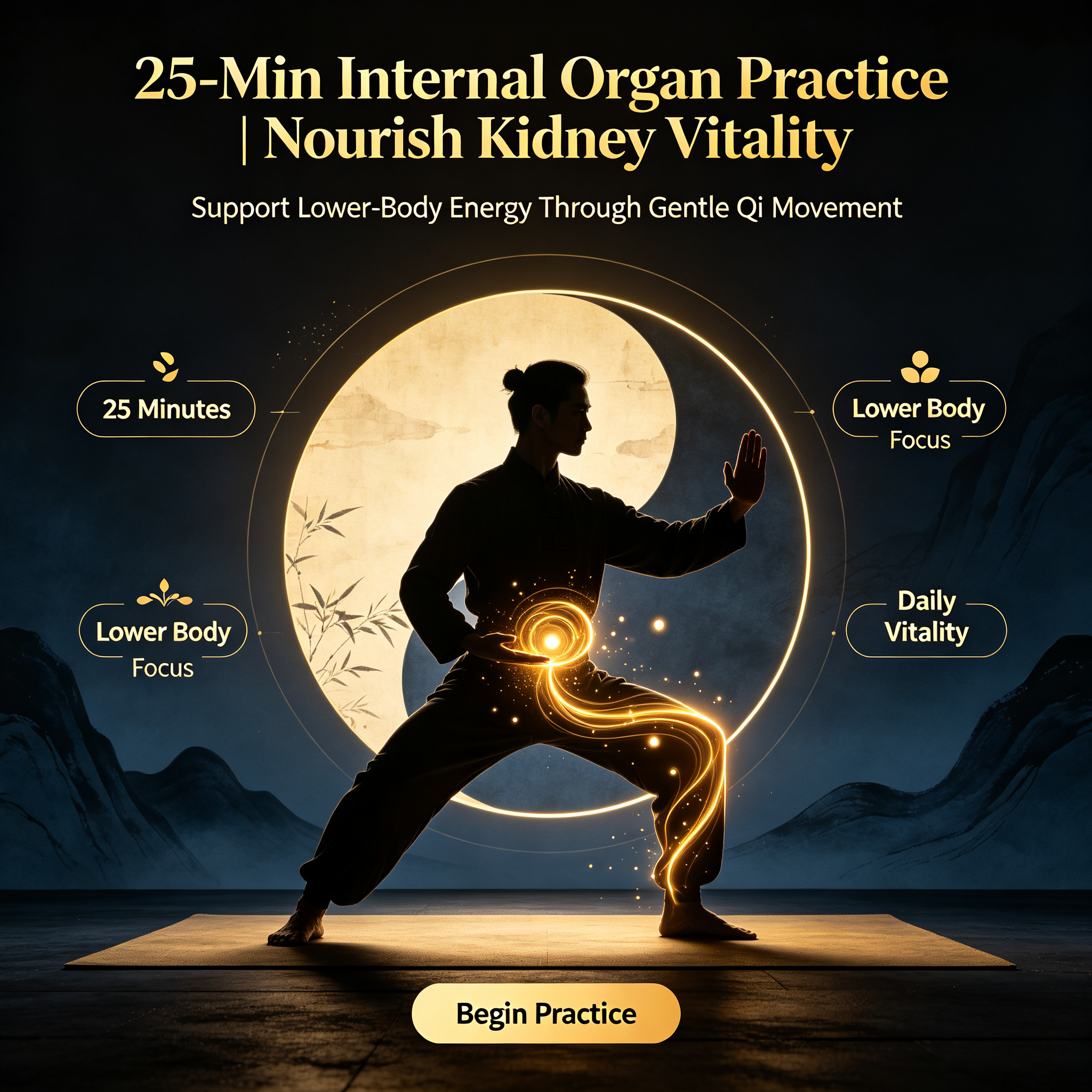 25-Min Internal Organ Practice | Nourish Kidney Vitality