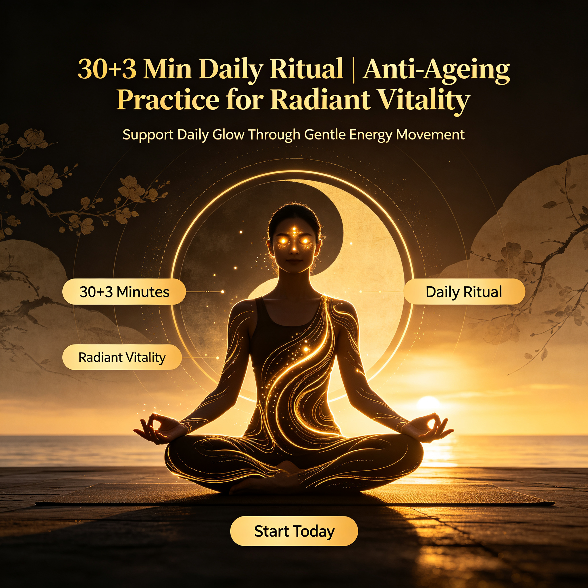 30+3 Min Daily Ritual | Anti-Ageing Practice for Radiant Vitality